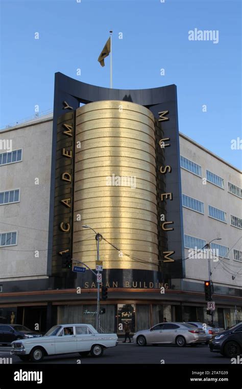 Academy Awards Museum Los Angeles Wilshire Boulevard Stock Photo - Alamy