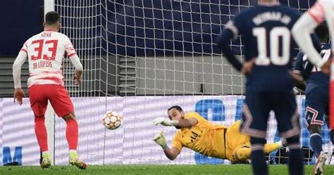 Lipsia Psg Donnarumma Para Rigore A Andr Silva Poi Subisce Gol Su