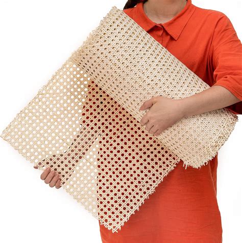 Buy Width Rattan Cane Webbing Roll Inch X Feet Hexagon Weave