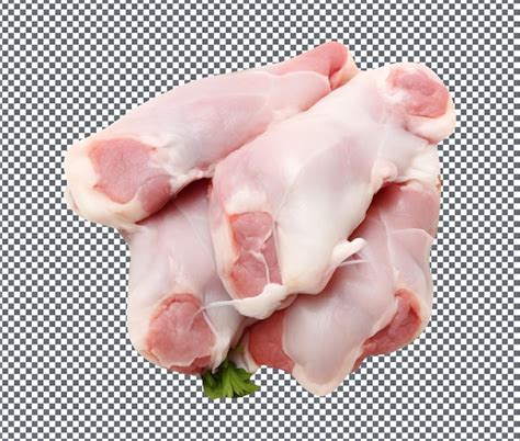 Premium Psd Fresh Rabbit Meat Isolated On Transparent Background