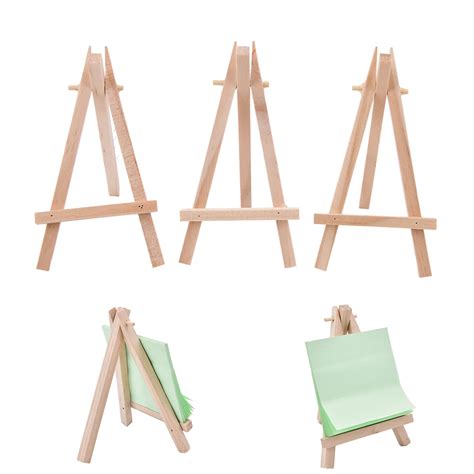 Pcs Mini Wood Artist Tripod Painting Easel For Photo Painting Postcard