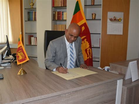 Ambassador Designate Of Sri Lanka To Austria And Permanent