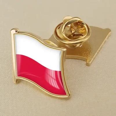 Pin Przypinka Mapa Polski Flaga Producent Hit