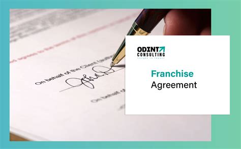 Franchise Agreement Definition Advantages And Things To Include