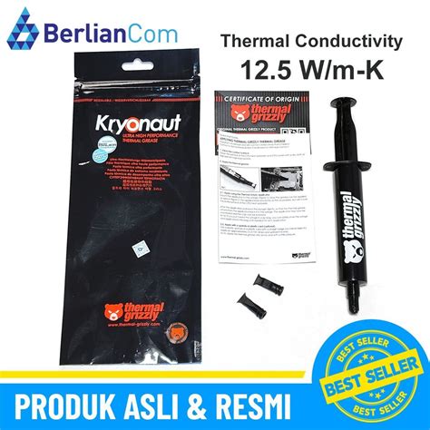 Thermal Grizzly Kryonaut Thermal Paste Gram Berliancom Toko