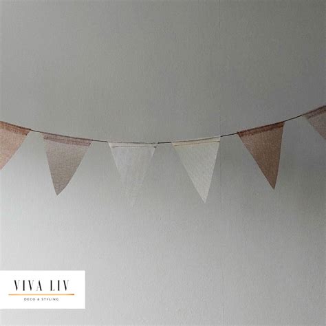 Nude Jute Vlaggenlijn Viva Liv