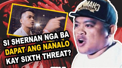 Shernan Vs Sixth Threat Niluto Nga Ba Youtube