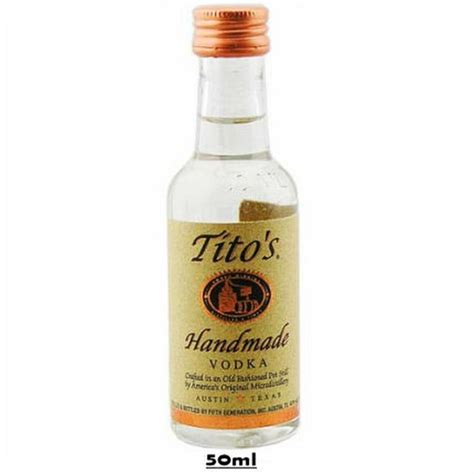 Tito S Handmade Vodka 50 Ml Caesar S Spirits