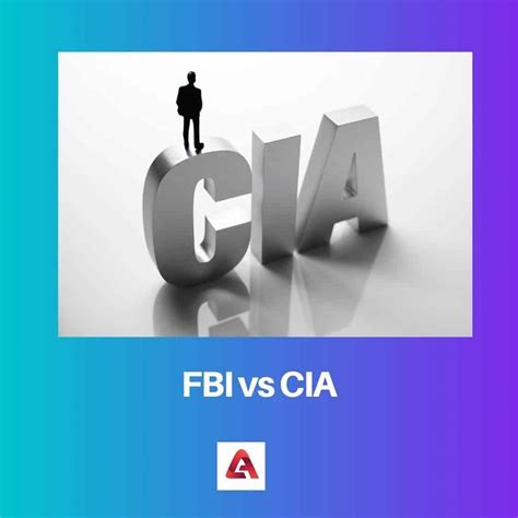 Fbi Vs Cia Difference And Comparison