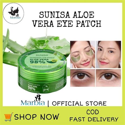 Original Aloe Vera 92 With Collagen Hydrogel Eyebag Remover Eye Patch