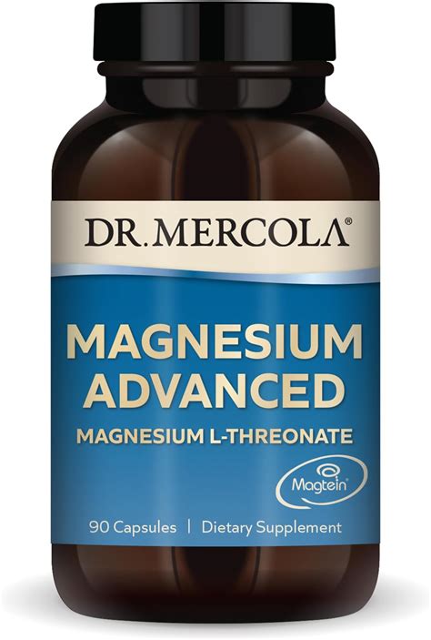 Amazon Dr Mercola Magnesium Advanced 30 Servings 90 Capsules