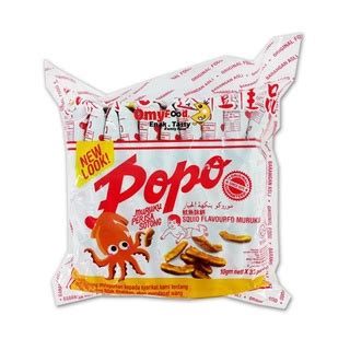 PoPo Muruku Ikan Biskut Original Sweet Spicy Seaweed Spicy