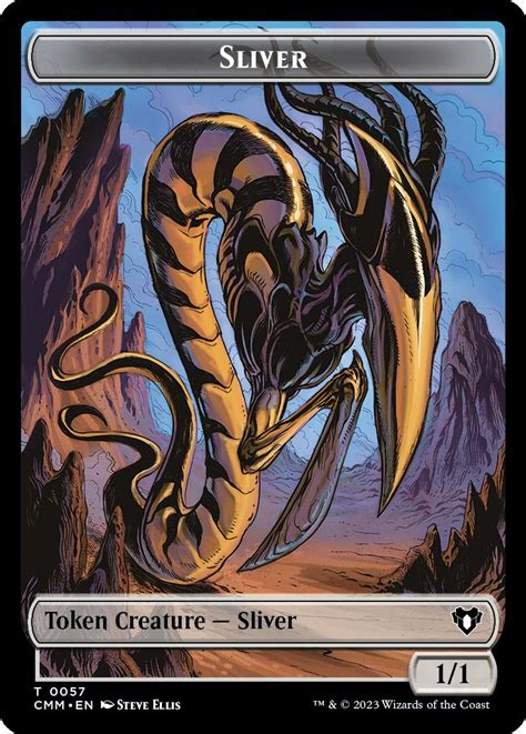 Sliver Token Copy Token Commander Masters Commander Card Kingdom