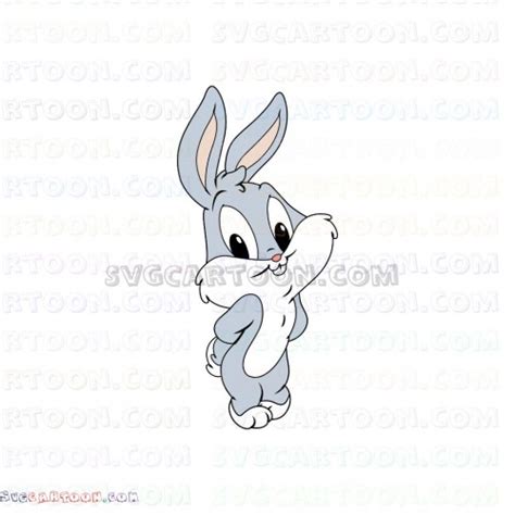 Baby Bugs Bunny Baby Looney Tunes Svg Dxf Eps Pdf Png