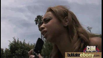 Ebony Babe Sucks Group Of White Guys XVIDEOS