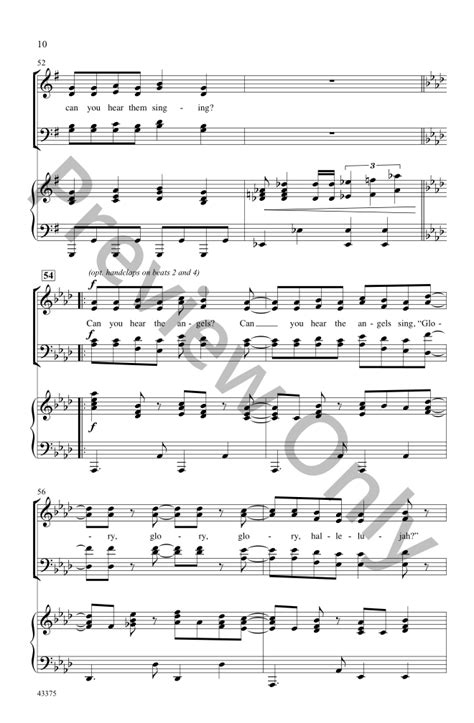 Can You Hear The Angels Satb By Greg Gil Jw Pepper Sheet Music