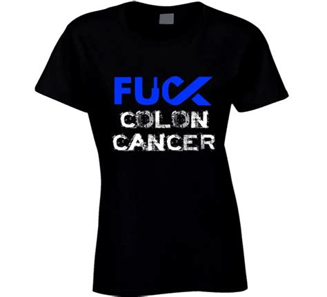 2017 Summer Fashion Streetwear Short Sleeve Tees Fuck Colon Cancer T Shirt Tops Novelty Short