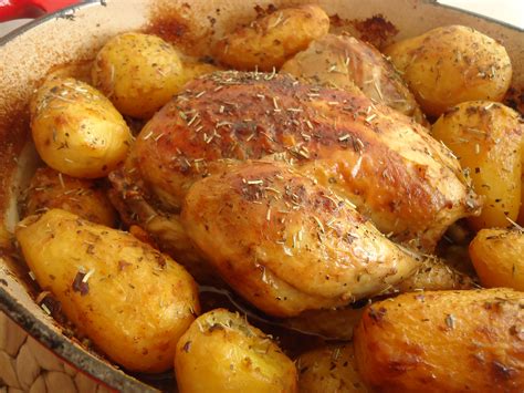 Poulet En Cocotte Et Ses Pommes De Terre R Ties Maryse Cocotte