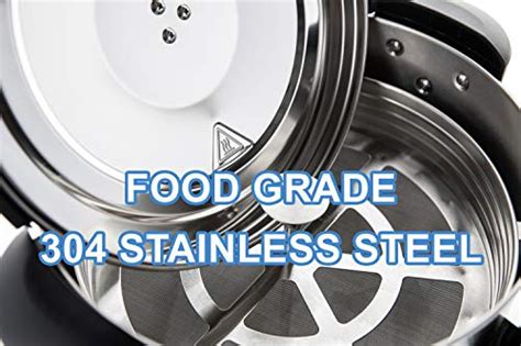 SYBO 2022 UPGRADE SR CP 50B Commercial Grade Stainless Steel Percolate Coffee Maker Hot Water