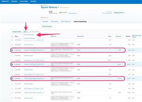 How To Reconcile The Amaka Square Bank Feed In Xero