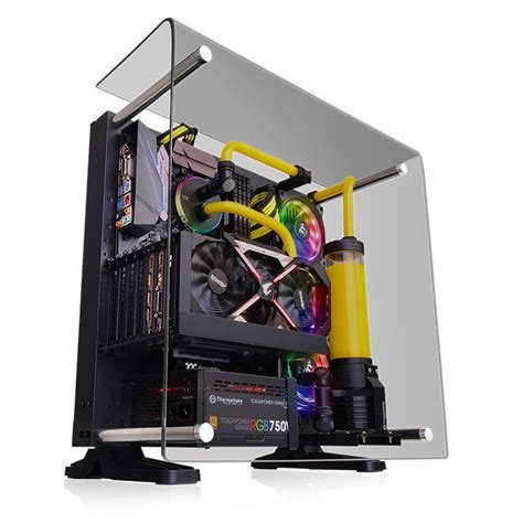 Thermaltake Intros Core P3 Tg Chassis With Curved Tempered Glass Panel Techpowerup