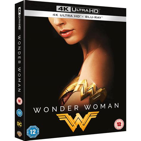 Wonder Woman K Ultra Hd Zavvi Exclusive Steelbook With Includes D