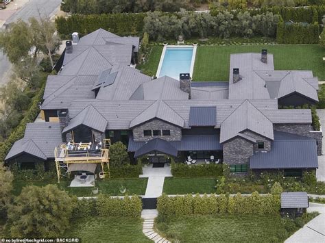 Khloe Kardashian And Kris Jenners Side By Side Hidden Hills Mansions Seen In New Aerial Footage