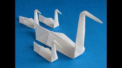 Origami Swan Youtube