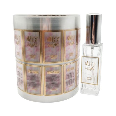 Wholesale Art Paper Adhesive Sticker Clear Transparent Vinyl Gold Foil Hot Stamping Printed