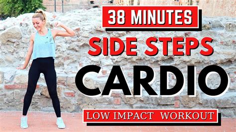 🔥side Steps Cardio🔥low Impact Cardio For Weight Loss🔥knee Friendly🔥no Jumping🔥no Repeat🔥 Youtube