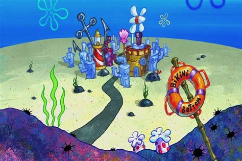 Kota Bikini Bottom Disebut Sebagai Tempat Uji Coba Nuklir