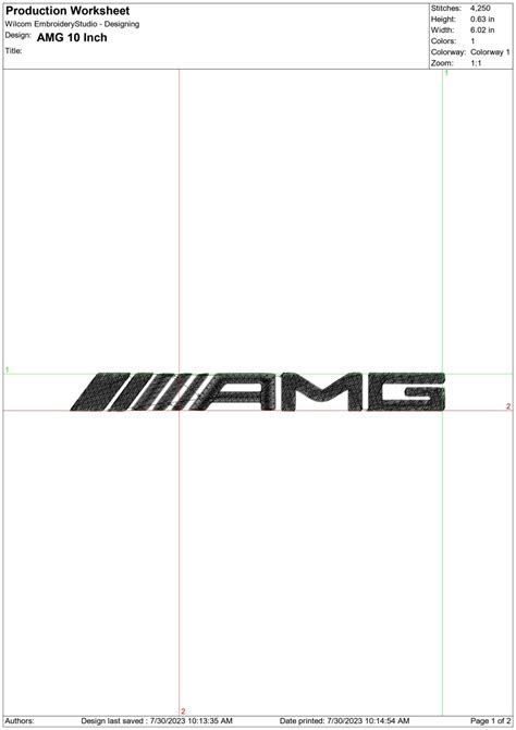 Amg Mercedes Car Logo Embroidery Design Merc Amg Design Machine