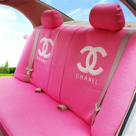 Pink Leather Seat Covers