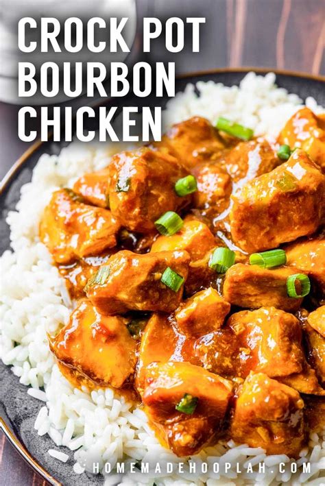 Crock Pot Bourbon Chicken This Classic Style Recipe For Bourbon Chicken Is An Easy Crowd Plea