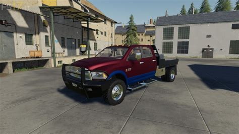 Dodge Ram 3500 Flatbed V 1 0 FS19 Mods