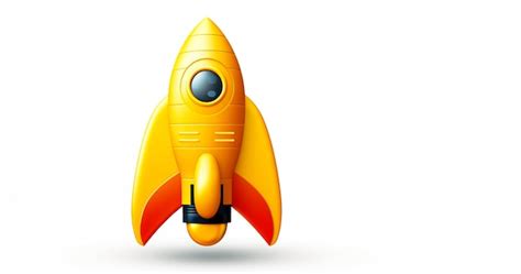 Premium AI Image 3d Colorful Rocket Is Flying In The Air