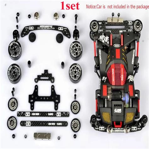 Fm Chassis Modification Spare Parts Set Kit With Carbon Parts For