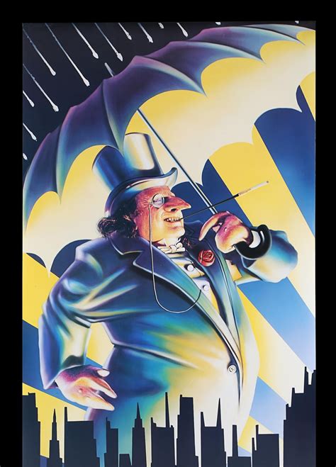 BATMAN RETURNS (1992) - Oswald Cobblepot For Mayor Poster, 1992