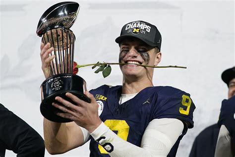 Jim Harbaugh Calls Jj Mccarthy The Best Quarterback In Michigan History