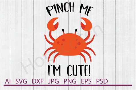 Crab Svg Crab Dxf Cuttable File By Hopscotch Designs Thehungryjpeg