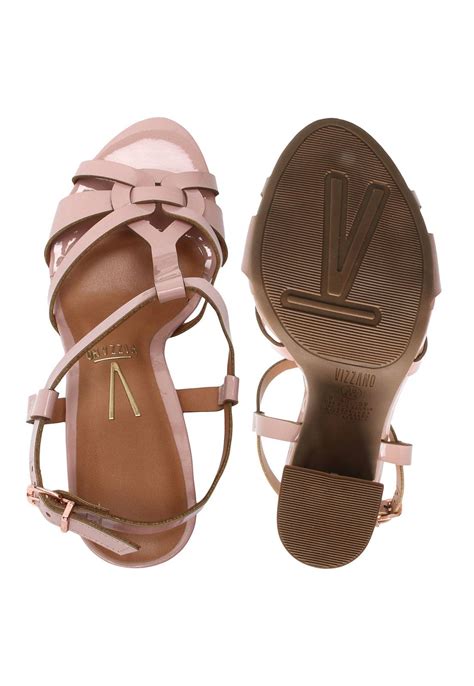 Sand Lia Vizzano Detalhe Salto Nude Compre Agora Dafiti Brasil