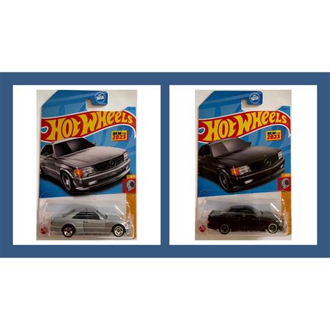 Hot Wheels HW Turbo 89 Mercedes Benz 560 SEC AMG Silver 45 Black 20H Shopee Philippines