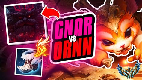 The Best Way To Play Gnar Vs Ornn Season 14 Gnar Ranked Gameplay