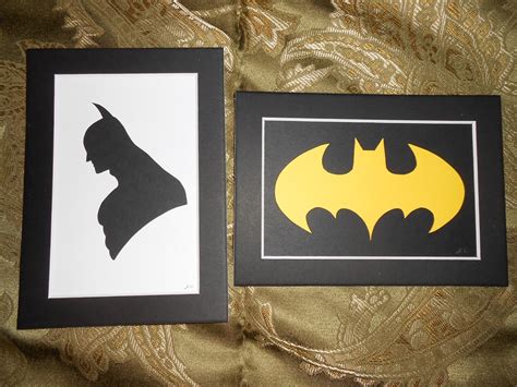 Jeff Ellison Art: Batman silhouettes