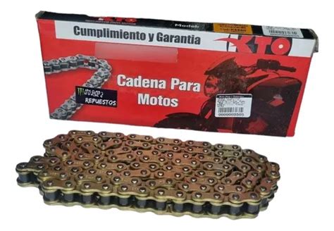 Cadena Reforzada Fd 115 Viva C100 Wave Eco T110 Crypton Cuotas Sin