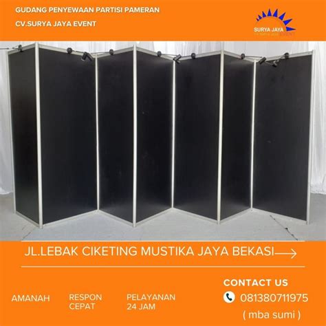 Sewa Partisi Pameran Price Terbaru Jakarta B Pusat Sewa