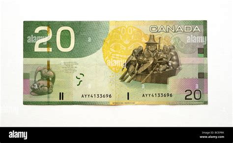 Twenty Dollar Bill Canada Hi Res Stock Photography And Images Alamy