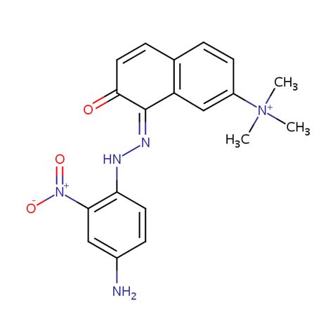 Amino Nitrophenyl Azo Hydroxy Naphthyl Trimethylammonium