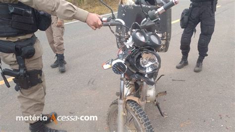 Motociclista Morre Ao Bater Em Caminhonete Na MG 482 Em Catas Altas Da