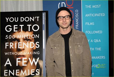 Andrew Garfield Justin Timberlake Social Network Screening Photo